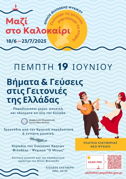 «Βήματα & Γεύσεις στις Γειτονιές της Ελλάδας»